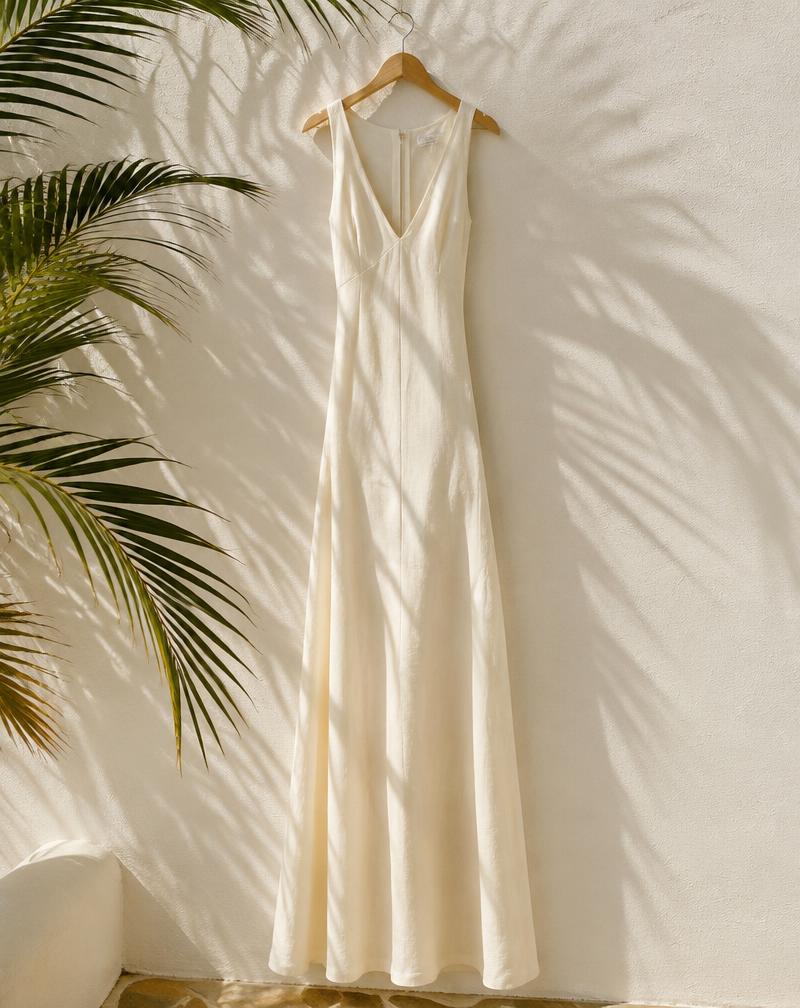 Vestido Aurora Lino